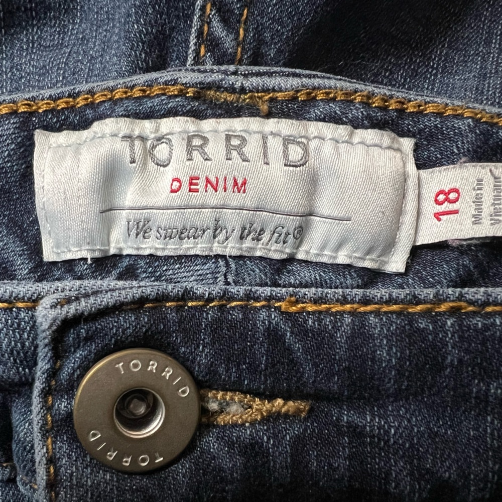 Torrid ripped (on purpose) shorts